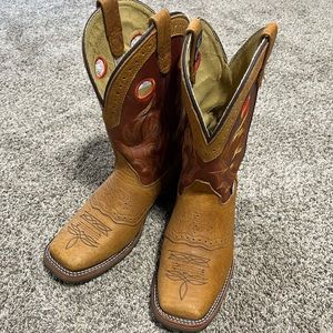 Men’s Double H Square Toe Boots 11.0 EE